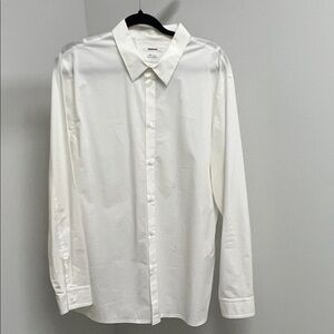 Helmut Lang White Dress Shirt for Men